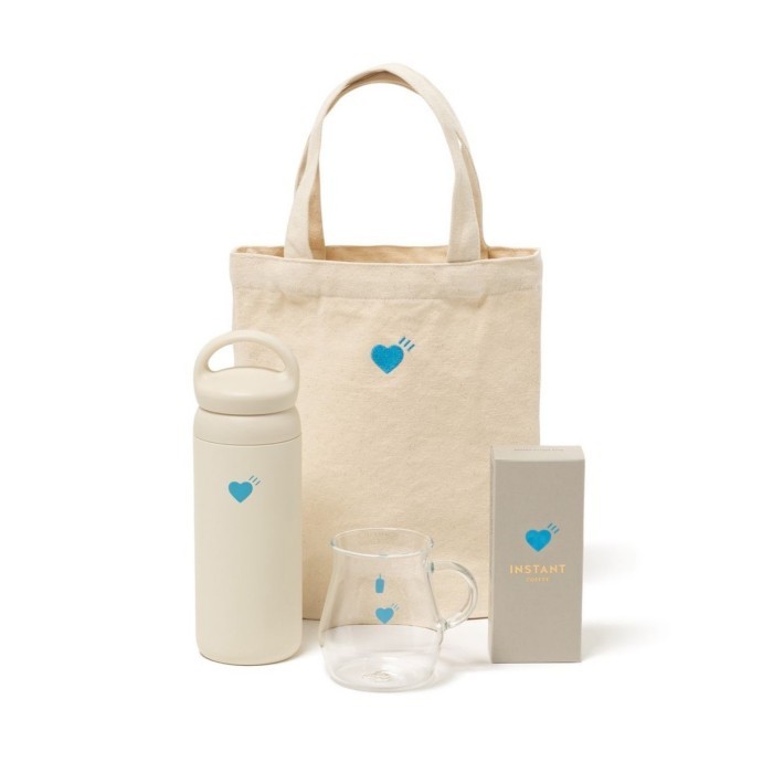 Human Made x Blue Bottle Coffee Tote Bag Glass Mug Kinto Tumbler