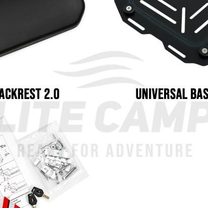 Top box motor Lite Camp 45L aluminium / Box motor pannier Terlaris