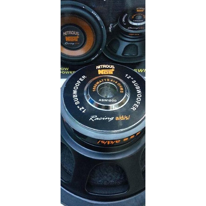 subwofer ads 12 inch 1000 watt doublecoil Terlaris