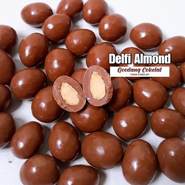 

terbaru !!! coklat delfi isi kacang almond mede 1kg cokelat lebaran ready