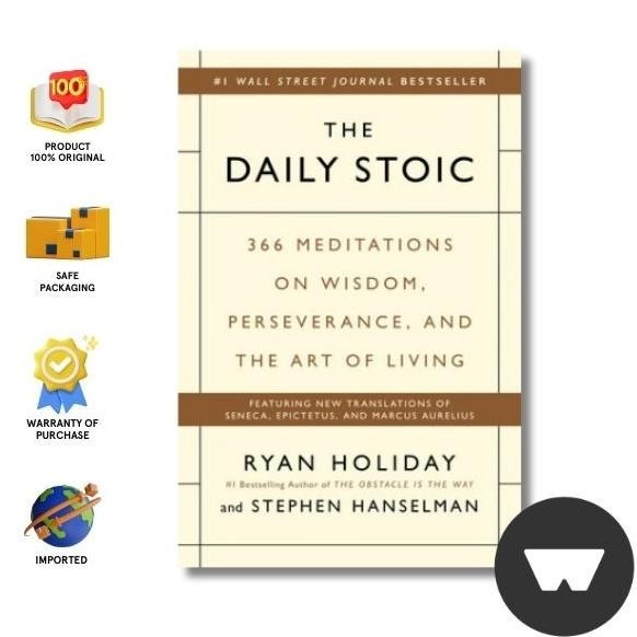Buku import The Daily Stoic