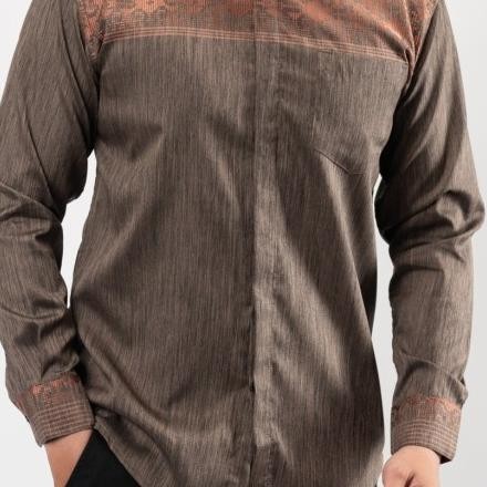 KEMEJA BATIK KOKO SLIM FIT / BAJU BATIK KOKO PRIA SLIM FIT CBL333 Terlaris