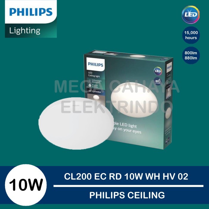 JUAL PHILIPS CL200 10W LED Ceiling - Lampu Plafon