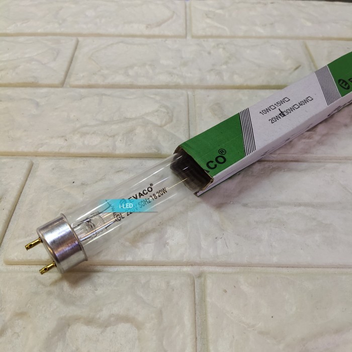 HOT SALE Refill Lampu Bakteri UVC 20w TL T8 Neon 18w UV Germicidal 60cm Evaco