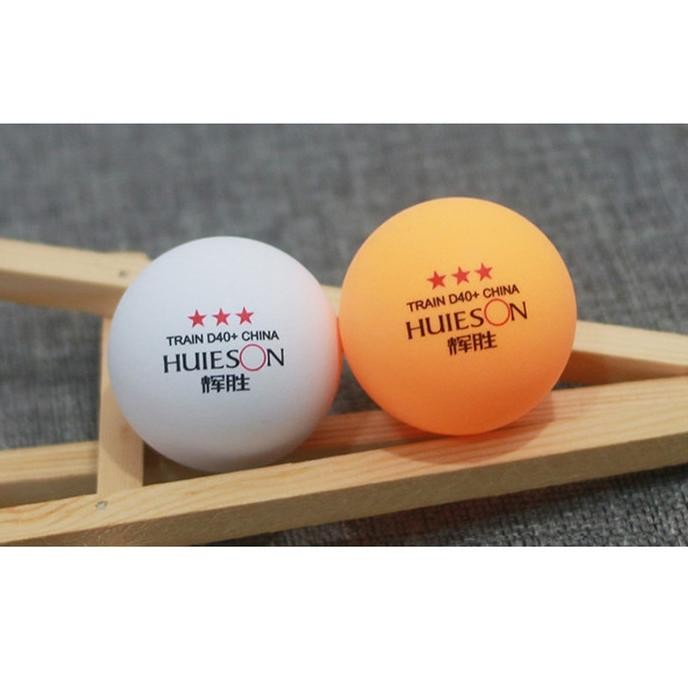 BOLA PINGPONG HUIESON [ORANGE] 100 PCS