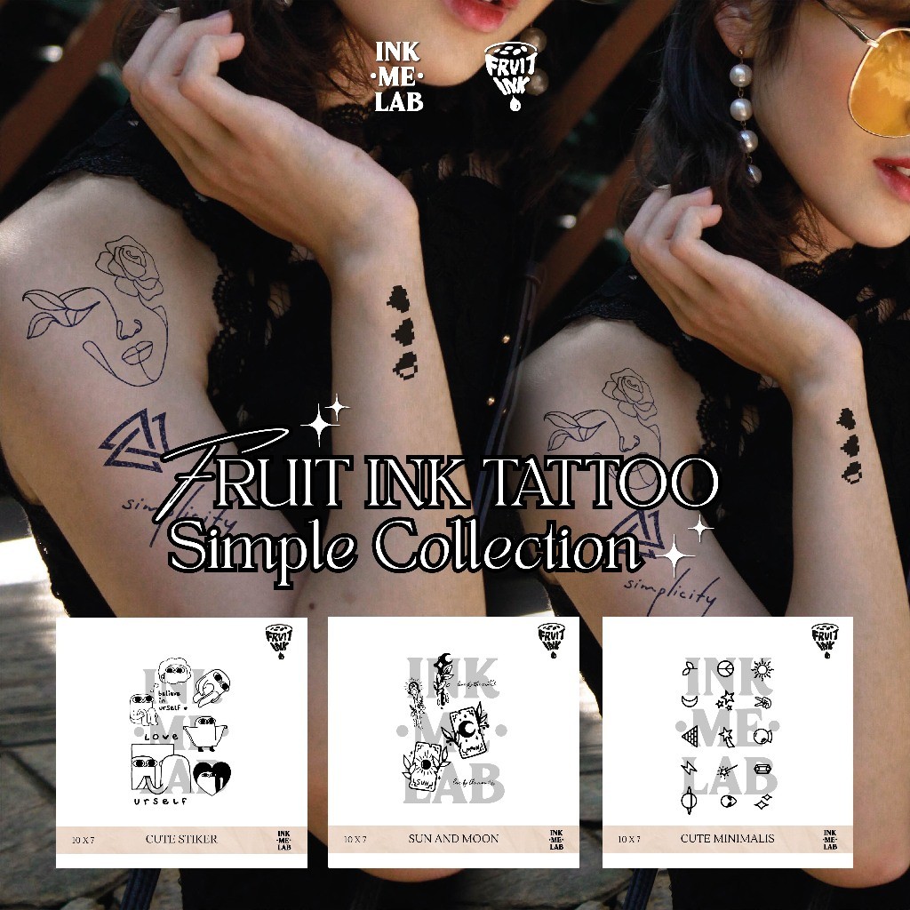 FRUIT INK SIMPLE TATTOO COLLECTION