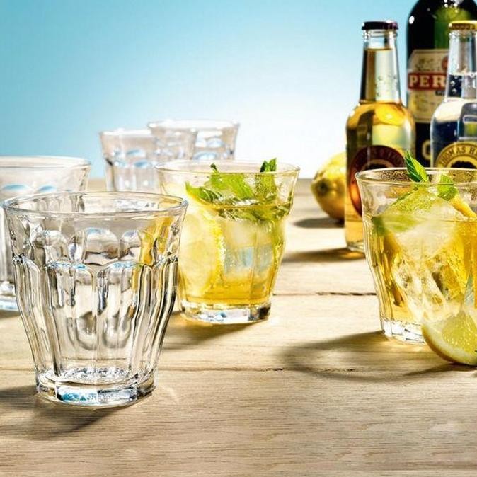 Terlaris Duralex Picardie Gelas Kopi 13Cl Isi 6Pcs Ready Stok