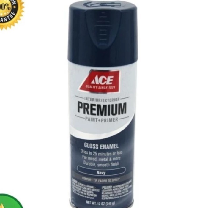 ACE cat semprot biru navy GLOSS enamel