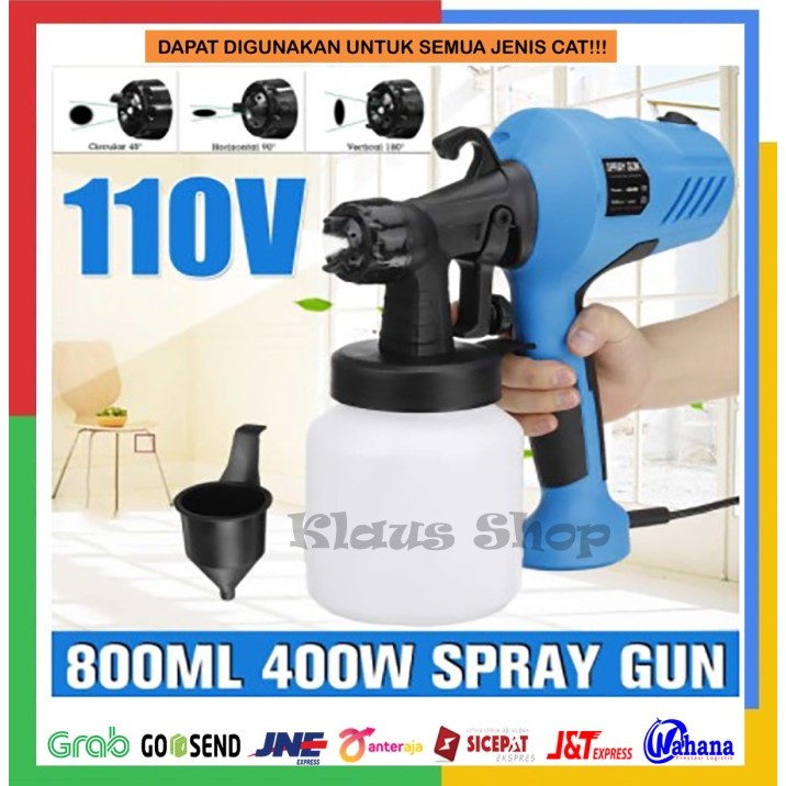 MESIN ALAT SEMPROT CAT KOMPRESOR LISTRIK ELEKTRIK SPRAYER GUN PORTABLE