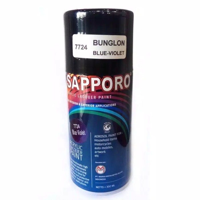 Sapporo Bunglon 7724 Violet Blue/cat bunglon/cat semprot/pylox/pilok