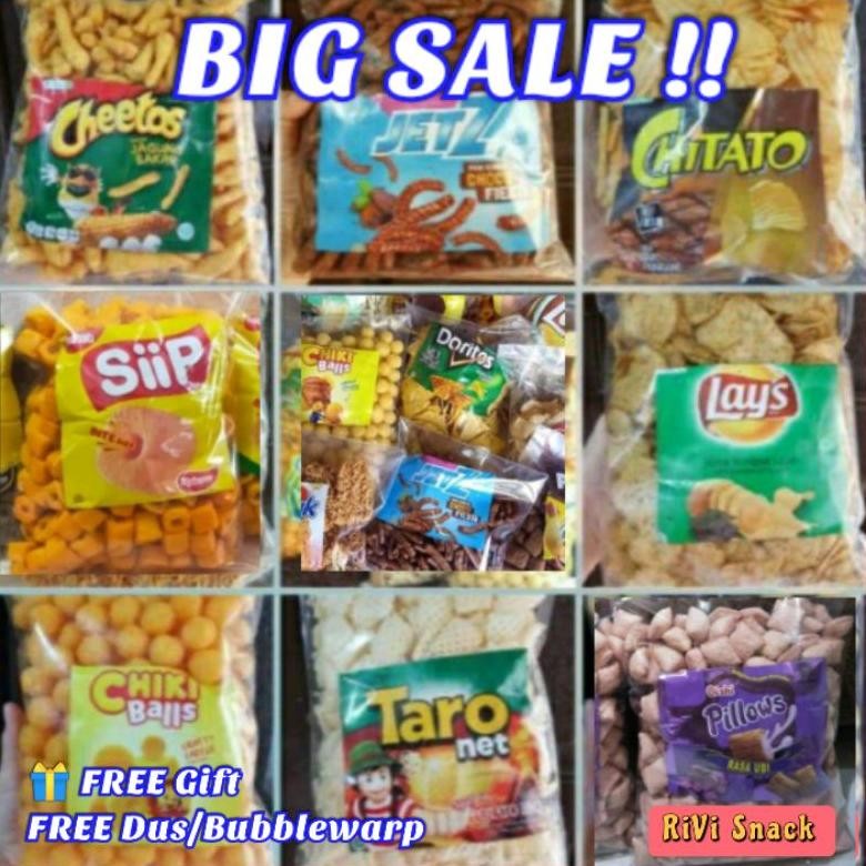 

TU26 [PROMO] SNACK KILOAN SERBA 100GR BRAND ORIGINAL / PUSAT CEMILAN MURAH Murah