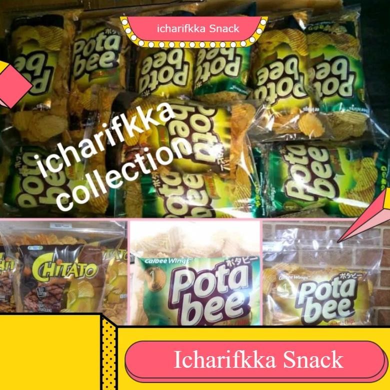 

gf-5 TERMURAH PROMO SALE DISKON SNACK BRANDED ORI CEMILAN CAMILAN Chitato & Potabee bbq , rumput laut Viral