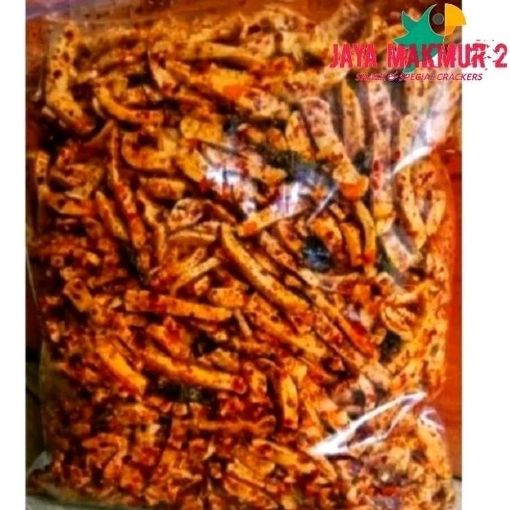 

Super Sale Basreng stik viral 1kg pedas daun jeruk jaya makmur Viral