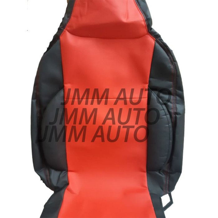 Limited.. Sarung Jok Mobil Toyota Calya Agya 2018 Warna Hitam Kombinasi Merah