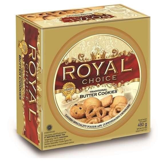 

New Sale Royal Choice Butter Cookies 480 Gr Stok Terbatas