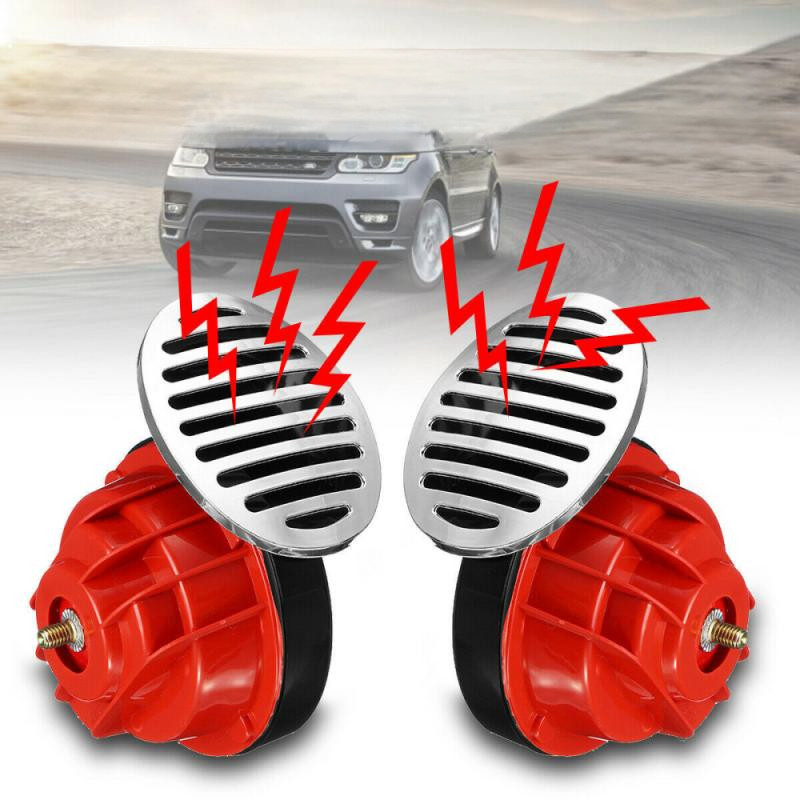 Type-R Klakson Mobil Model Snail Loud Horn 12V 300dB 2 PCS