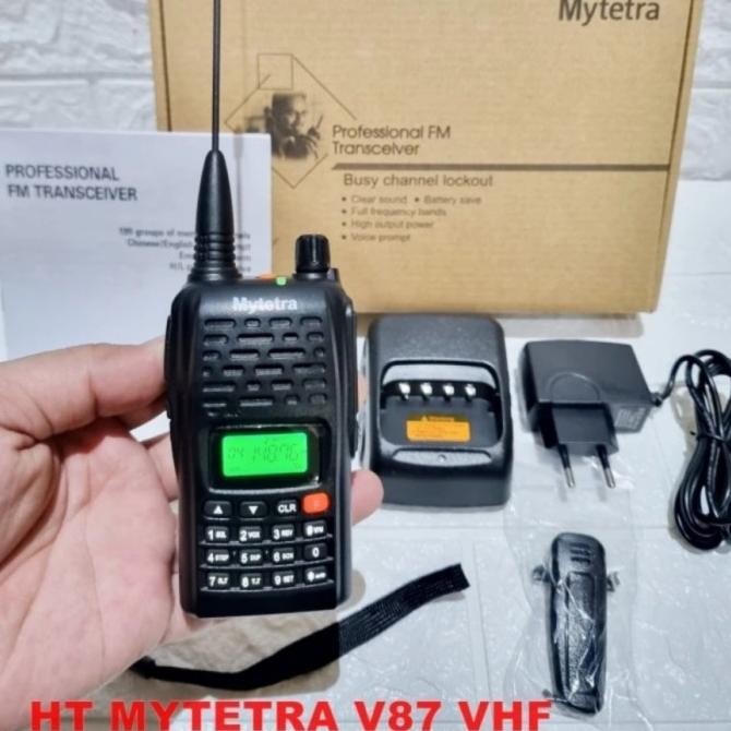HT MYTETRA V87 V 87 VHF SINGELBAND VHF 136-174MHZ GARANSI HT MYTETRA V 1303T