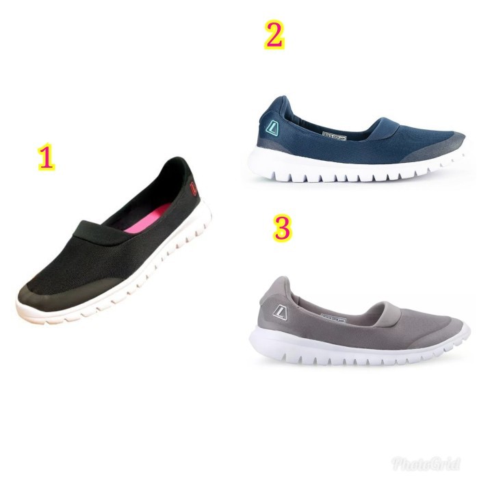 Sepatu league slip on wanita luna 2 original promo