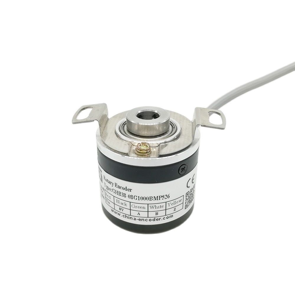 CGR 38mm Outer Optical Rotary Encoder 8mm Blind Hollow Shaft Incremental Encoder Push Pull Output