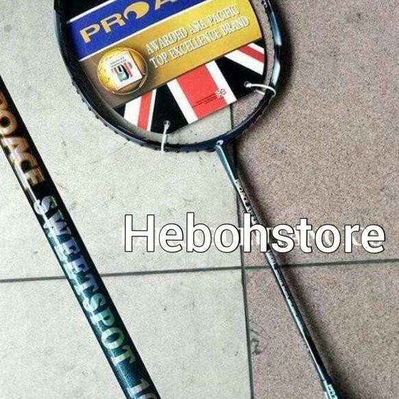 Raket badminton pro ace ss 1000 komplit original Terlaris