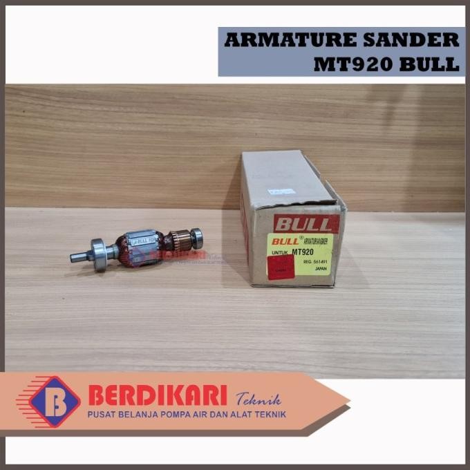 {{{{}}] ARMATURE SANDER MT920 BULL ANGKER AMPLAS MT 920 ROTOR MT920 BULL