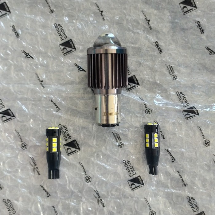 lampu led piaggio zip set lampus senja putih