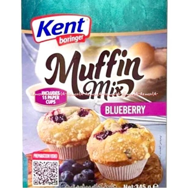 

Ent Bnger Muffin Blueberry 345Gr Tepung Pre Ue Mufin Beri