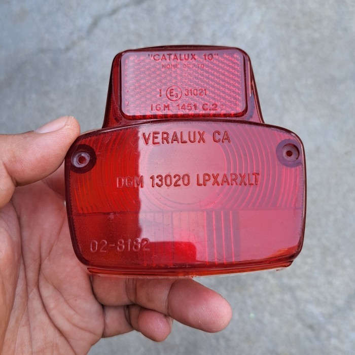 Mika stoplamp VERALUX Vespa darling / ss90 (smallframe) ori nos