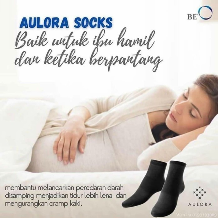Aulora Socks Kaos Kaki Kesehatan Wanita L