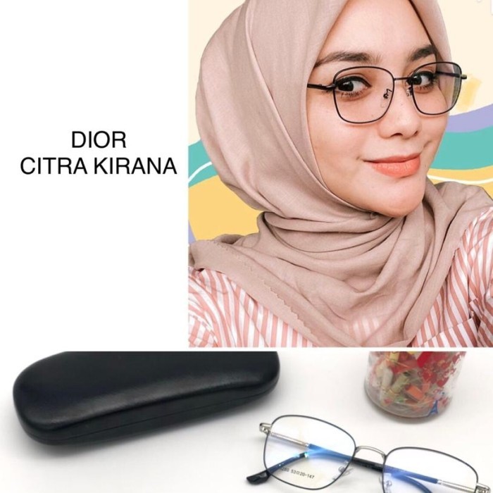 Frame Kacamata Bulat Korea Wanita 3280 Edition Citra Kirana