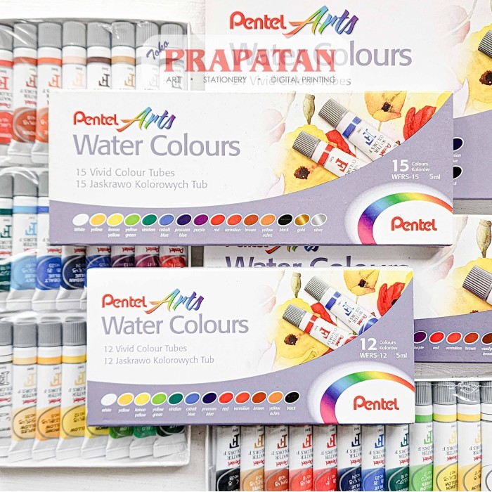 

Pentel Watercolor Set Tube 5ml Cat Air Set
