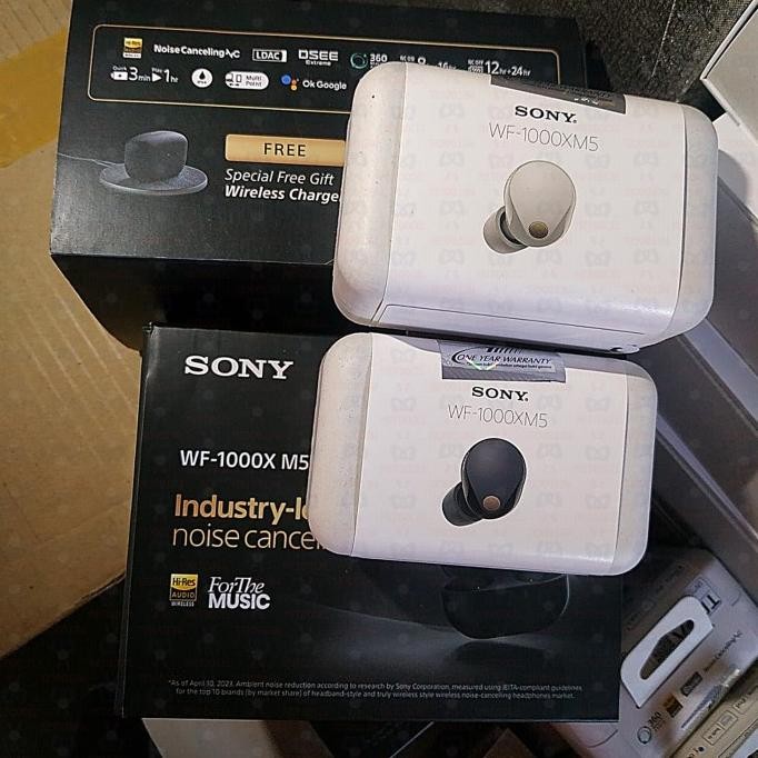 Murah Sony Wf-1000Xm5 Noise Canceling Truly Wireless Headset Bluetooth Tws