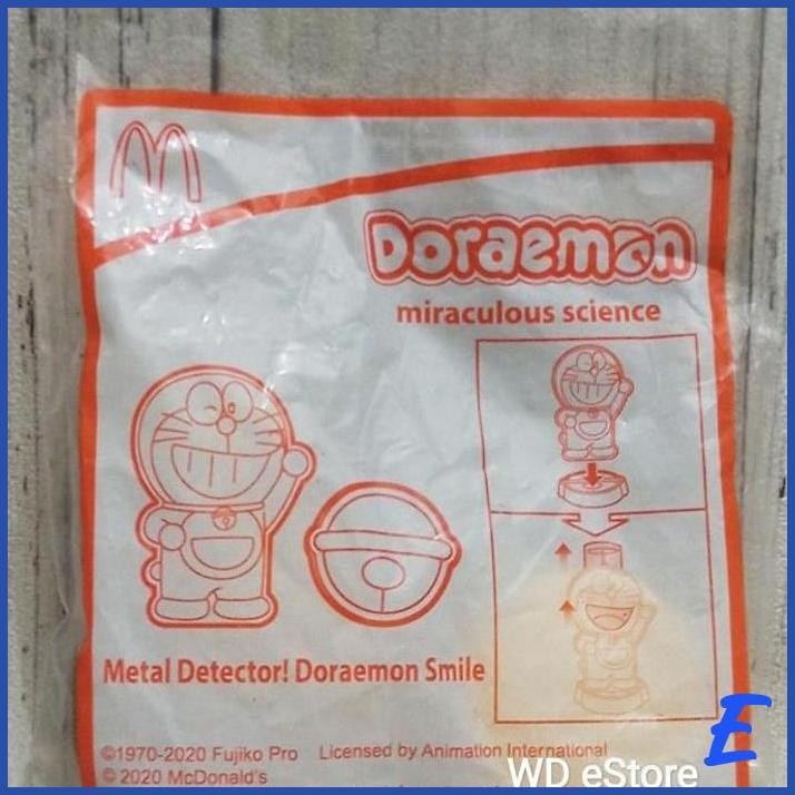 [WDE] MCDONALD HAPPY MEAL TOY DORAEMON METAL DETECTOR DORAEMON SMILE