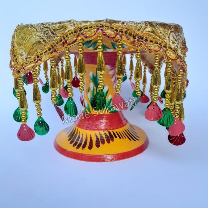 Buruan beli] Dulang wanci kayu bali wadah tatakan lukis