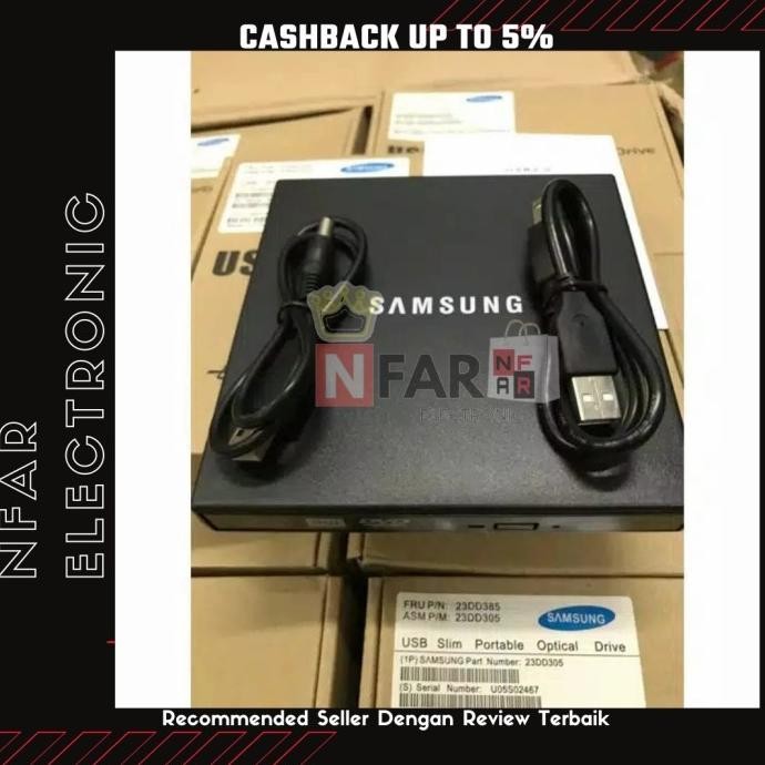 [Goodbest] Dvd RW External Samsung DVD Portable CD RW External DVD ROM Eksternal