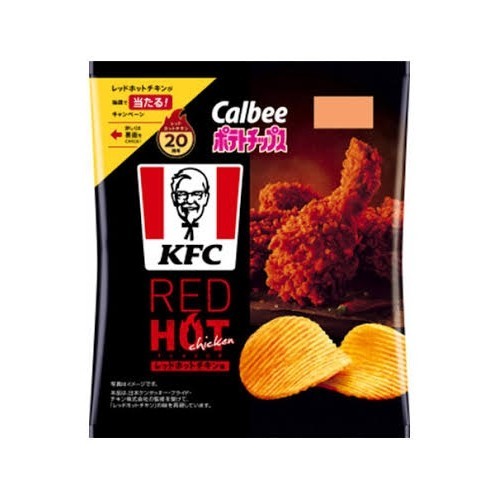 

BARANG TERLARIS NEW CALBEE KFC RED HOT SPICY POTATO CHIPS SNACK POTATO CHIPS IMPORT JAPAN JEPANG