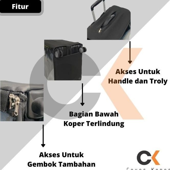 COVER KOPER SARUNG PELINDUNG KOPER UNTUK MERK DKNY SEMUA UKURAN