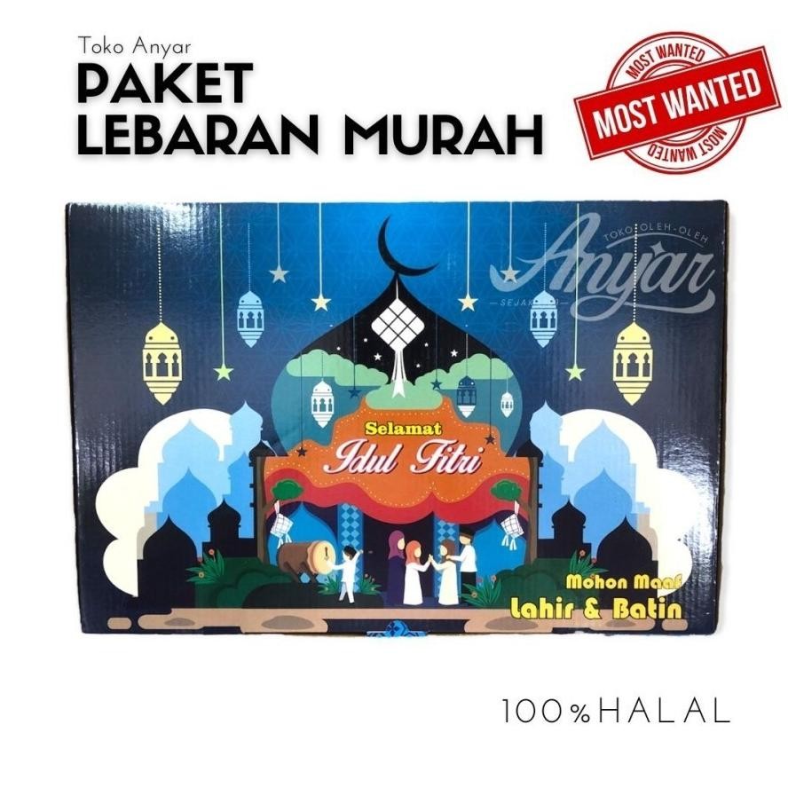 

Hampers Idul Fitri / Paket Kue Kering Lebaran / Parcel Ramadhan Besar Diskon Setengah Harga