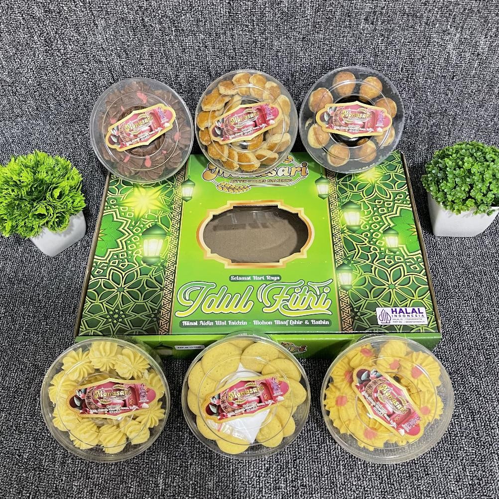 

Paket Kue Kering Lebaran Idul Fitri Isi 6 Toples Premium Parcel Lebaran Idul Fitri Hampers Lebaran Idul Fitri Kue Lebaran Coklat Kacang Nastar Kastengel Putri Salju Kue Semprit 14 Diskon