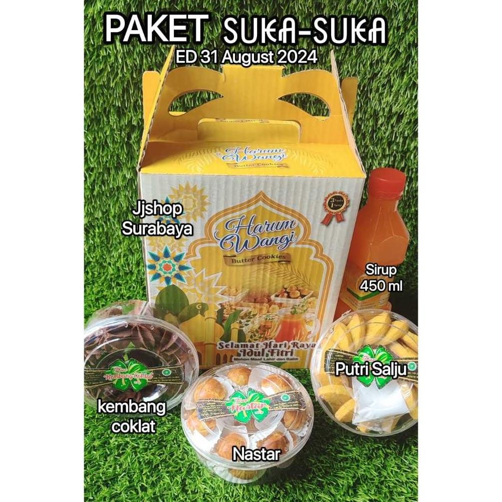 

Best Seller Parcel Lebaran Harum Wangi Hampers Kue Kering Paket Lebaran Exp. Sept2025 Diskon