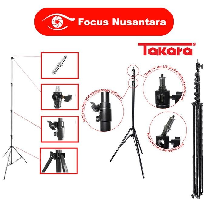 Takara Spirit-4 Light Stand New Stok