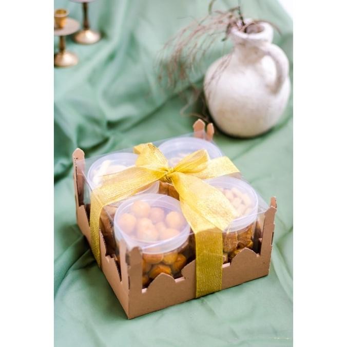 

Terbaru Dus Mika Lebaran Box Toples Jar 750Ml Isi 4 Kue Kering Eid Idul Fitri Berkualitas