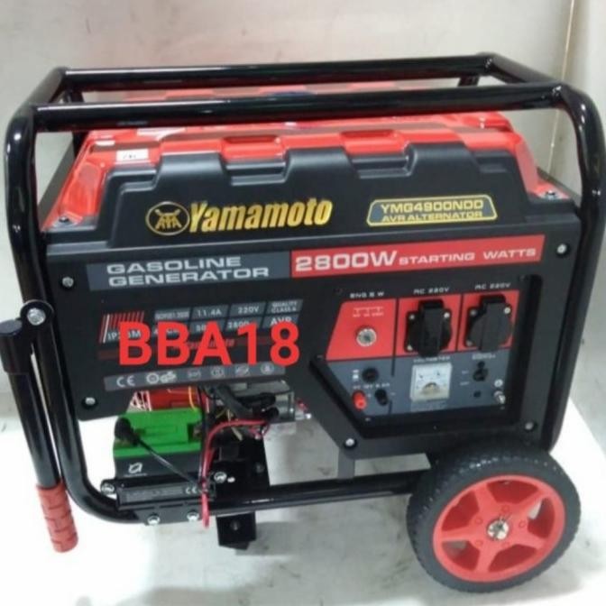Genset Yamamoto Ymg 10000 Ndd - 7500Watt Genset Bensin Ymg10000Ndd
