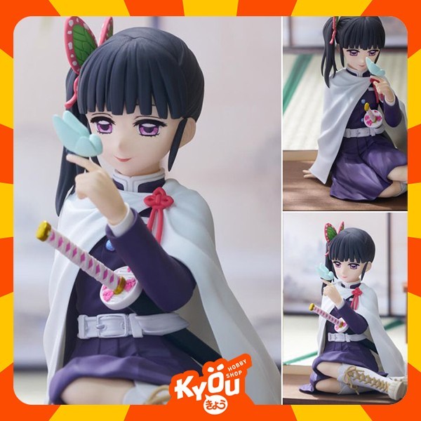 Terlaris Noodle Stopper Figure Kanao Tsuyuri - Kimetsu No Yaiba (8Cm)