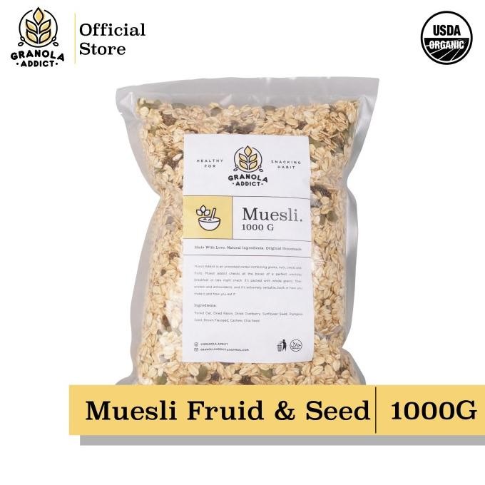 

Granola Addict - Muesli Fruit & Seed 1Kg