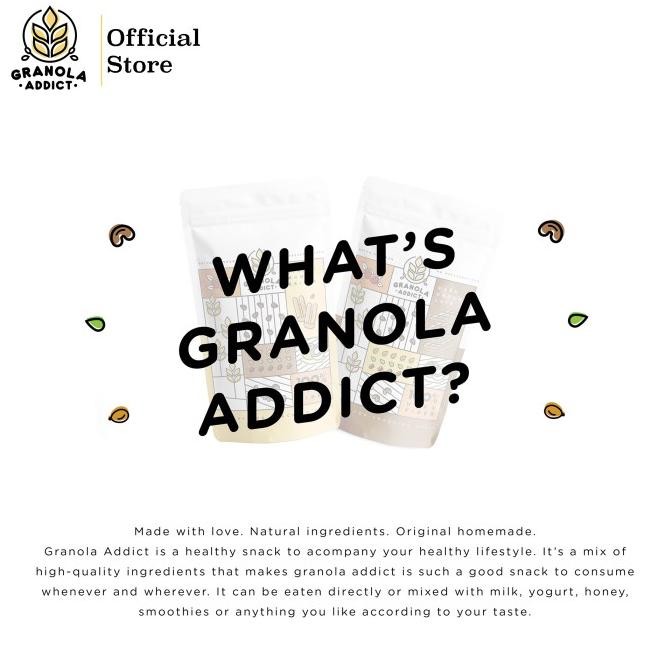 

Granola Addict - Paket Isi 4, Boleh Campur Rasa