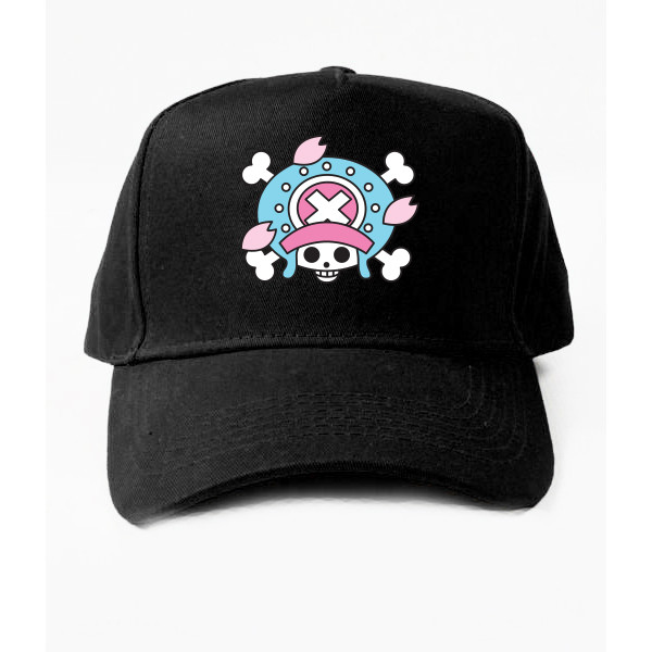 Topi Baseball Anime One piece Tony Tony Chopper Pirate Logo