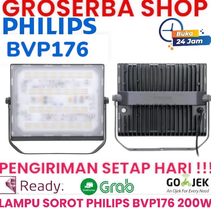Lampu Sorot Philips Led Bvp 176 200W - 5700K Cool White Bvp176 Orignal Terbaik