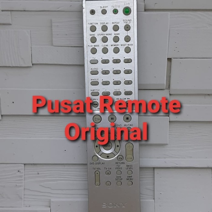 REMOTE REMOT DVD HOME THEATER SONY RM-SP800 ORIGINAL ASLI