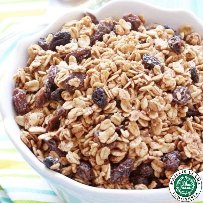 

Healthy Granola Cinnamon Raisin 1Kg, Crunchy!